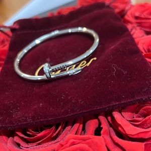 ✨💎Designer inspired Silver Diamond bangle ✨💎